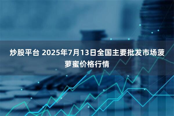 炒股平台 2025年7月13日全国主要批发市场菠萝蜜价格行情